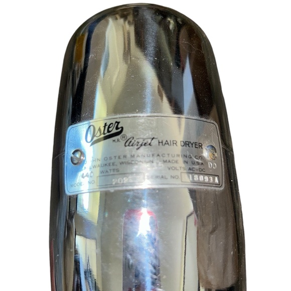 Vintage Oster AirJet Electric Hair Blow Dryer - Picture 4 of 8